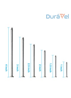 Duravel Duravel Galvanised Round Wire Head Nails, Bulk Box (15 KG, 4 INCH)  - Image 2