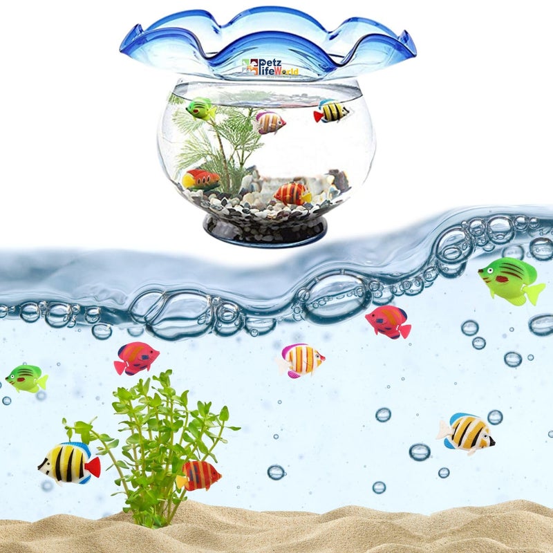 VAYINATO ® (Pack of 5) Aquarium Plastic Floating Fake Fish for Aquarium Decoration | Enhance Your Aquarium with Vibrant Plastic Fake Fish (Random Colour) by Petzlifeworld - Image 4