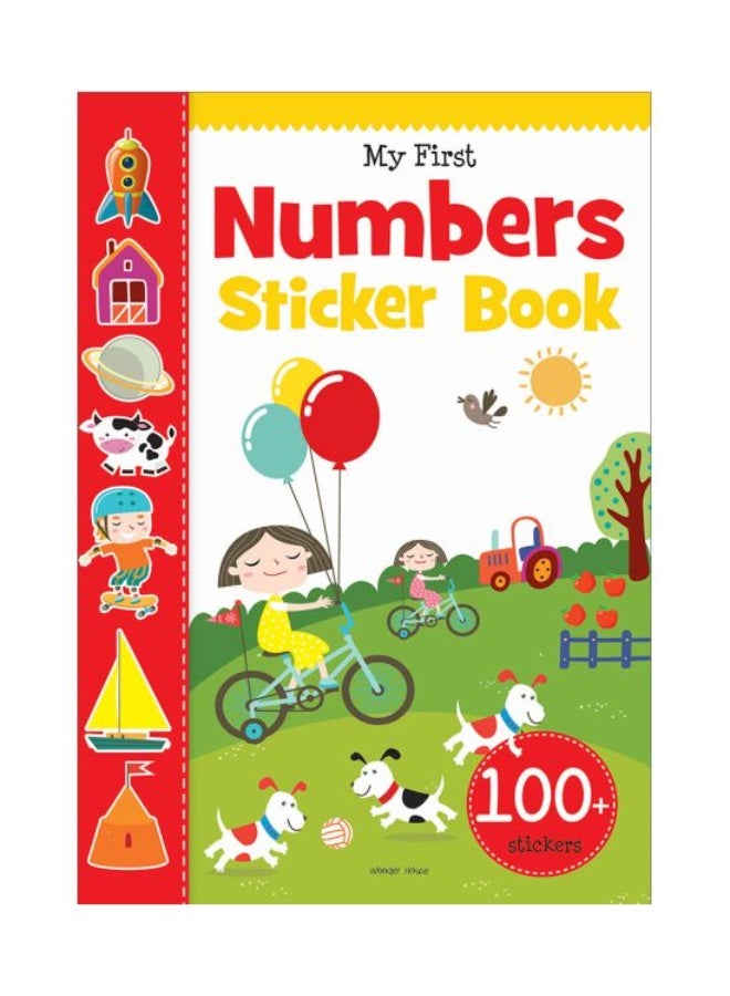 Educational Numbers Sticker Book for Kids with 100+ Colorful Stickers Fun Learning Activity Book to Build Creativity, Motor Skills & Early Counting for Preschoolers