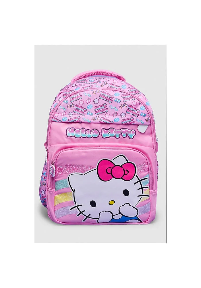 أر أند بي Hello Kitty Print Backpack - 16"