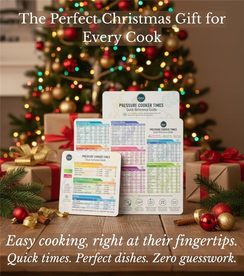 LOTTELI KITCHEN Instant Pot Cooking Times Chart - Pressure Cooker Accessories Cook Times - Easy to Use & Clean Strong Magnet Kilograms - Instant Pot Cheat Sheet Magnet Set Quick Reference Guide (White) - Image 4