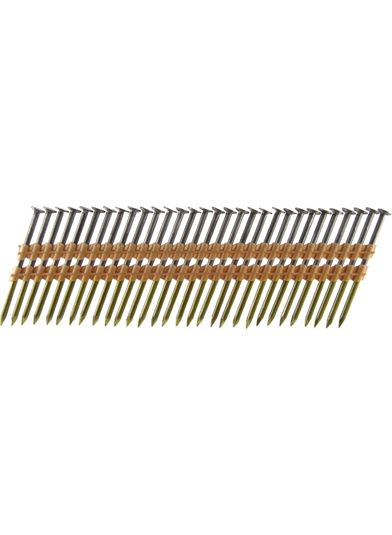 B&C Eagle B&C Eagle A312X131/22 Round Head 3-1/2-Inch x .131 x 22 Degree Bright Smooth Shank Plastic Collated Framing Nails (500 per box) 