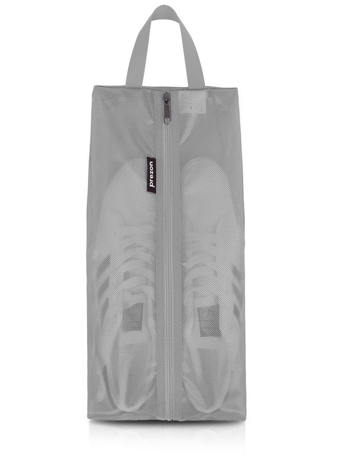 Prezon Travel Shoe Bags - Water Resistant TPU Mesh, Sturdy YKK Zipper, Unisex Shoe Pouch for Travel or Home Storage - Image 1