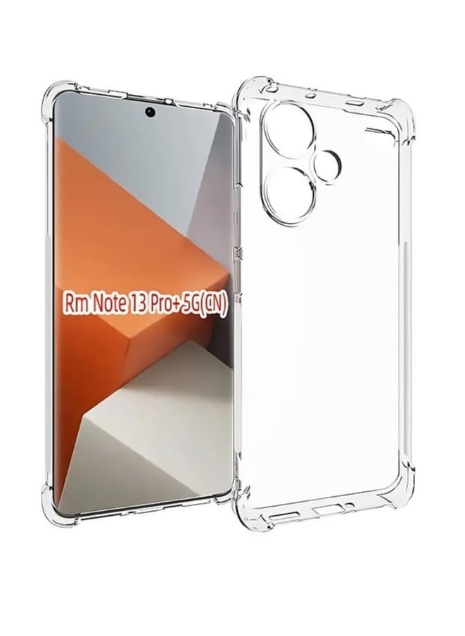 Generic Redmi Note 13 Pro Plus 5G Case Cover Soft TPU Clear Case Lightweight Shock Protective Cover with Camera Protection Designed for Redmi Note 13 Pro Plus 5G  - Image 3
