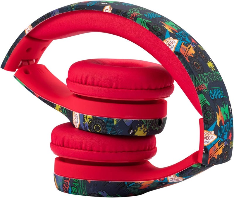 Snug Play+ Kids Headphones with Volume Limiting for Toddlers (Boys/Girls) - Monster Trucks - Image 4