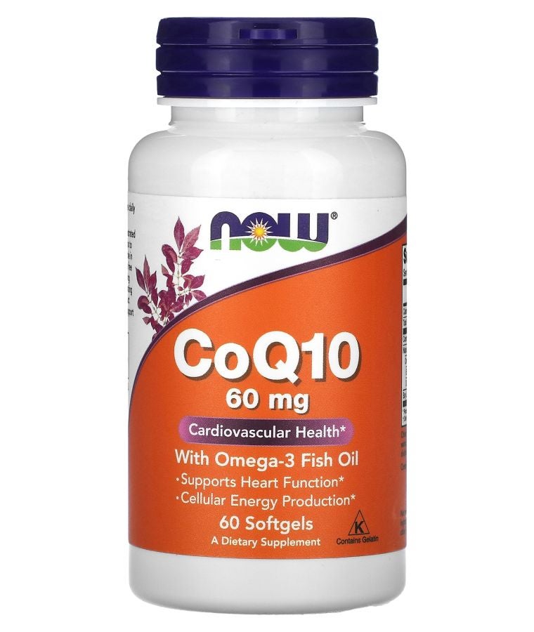 now CoQ10 60 mg 60 Softgels