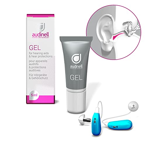 Audinell Ear Gel (5ml) | for Itchy Ears, Dry Skin, Rash, Eczema, Dermatitis | Naturally Hydrates, Moisturizes, Lubricates Ear Canal | Aids Insertion of Hearing Devices, Earbuds, Earplugs, Earmold - Image 2
