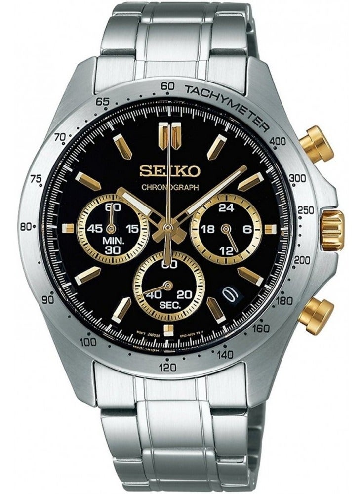 SEIKO SPIRIT SBTR015 Chronograph Black Gold - Image 1