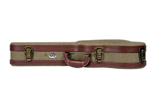 Kala Archtop Olive Tweed Concert Ukulele Hard Case (Otc-At) - Image 3