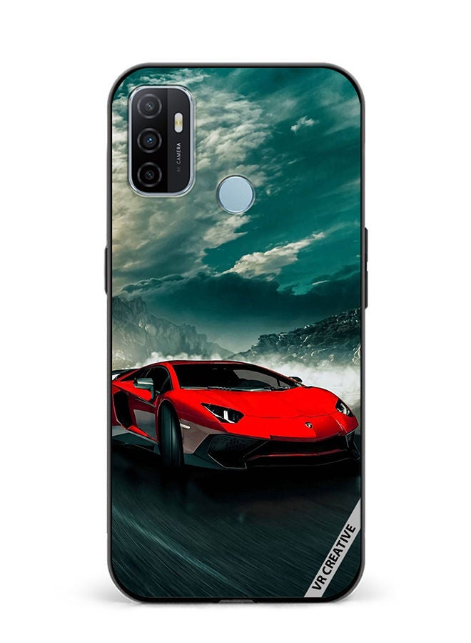 VR CREATIVE Protective Case Cover For Oppo A53 Lambo1 Design Multicolour - Image 1