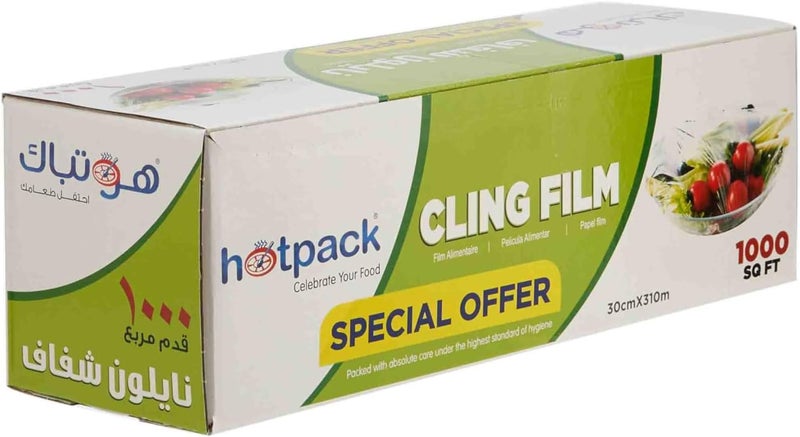 HOTPACK CLING FILM WRAF 30CM 1000SQFT - Image 3