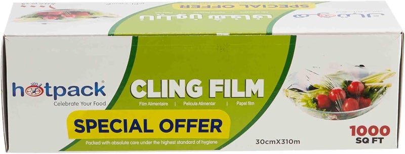 HOTPACK CLING FILM WRAF 30CM 1000SQFT - Image 2