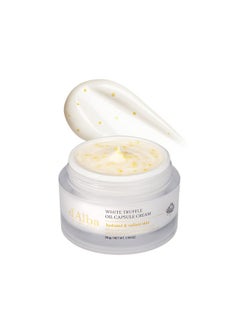 d'alba Piedmont d'alba Piedmont Italian White Truffle Oil Capsule Cream, Glass Skin with Vita-Cera Oil Capsules, Deep Hydration Face Moisturizer, Korean Skin Care (1.94 oz.)  - Image 1