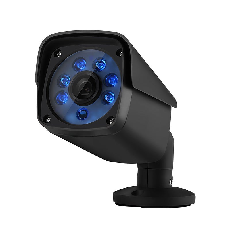 633W / A 3.6mm Lens 1500 TVL CCTV DVR Surveillance System IP66 Weatherproof Indoor Security Bullet Camera with 6 LED Array, Support Night Vision (Black) - Image 1