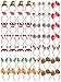 HOVACY 48 Pcs Christmas Headbands Cute Xmas Headwear Christmas Head Boppers Santa Tree Snowman Colorful Stars Reindeer Antler in 12 Styles for Christmas Party Favors Holiday Decor - Image 2