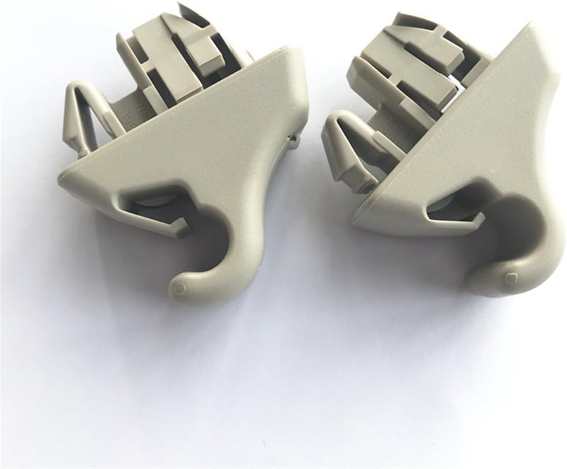 Wivplex 2pcs Car Sun Visor Hook Clip Bracket for Mitsubishi Pajero Montero - Image 5