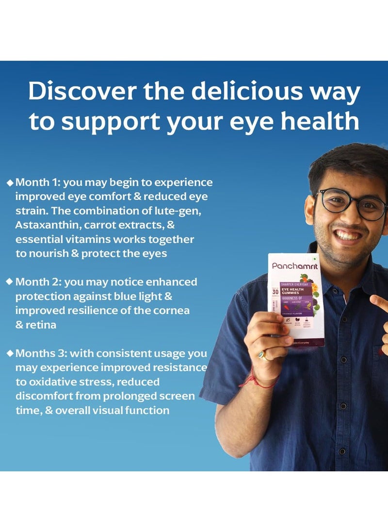 Panchamrit - Panchamrit Eye Health Gummies- 30 Gummies - Image 1