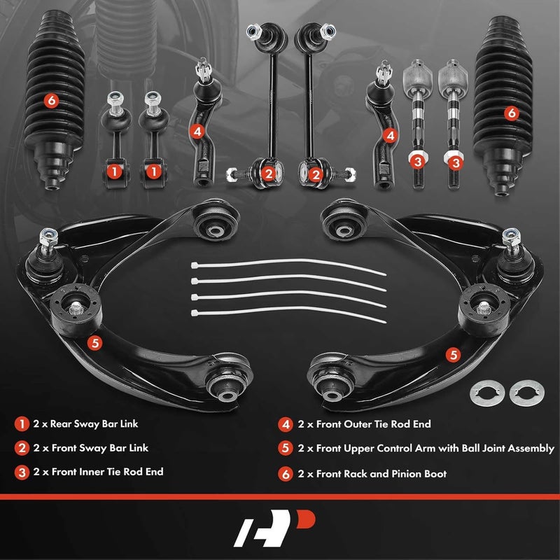 A-Premium 12Pcs Front Suspension Kit for Ford and Lincoln - Image 2
