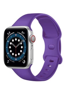PROMASS Replacement Band For Apple Watch Series 1/2/3/4/5/6/SE 40/38mm Purple  - Image 2