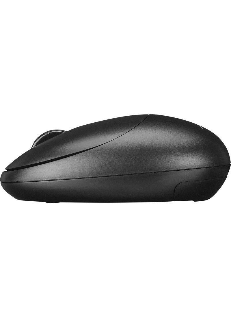 Altec Lansing - ALBM7335 2.4GHz USB 1200DPI Wireless Mouse with Alkaline Battery Black - Image 1
