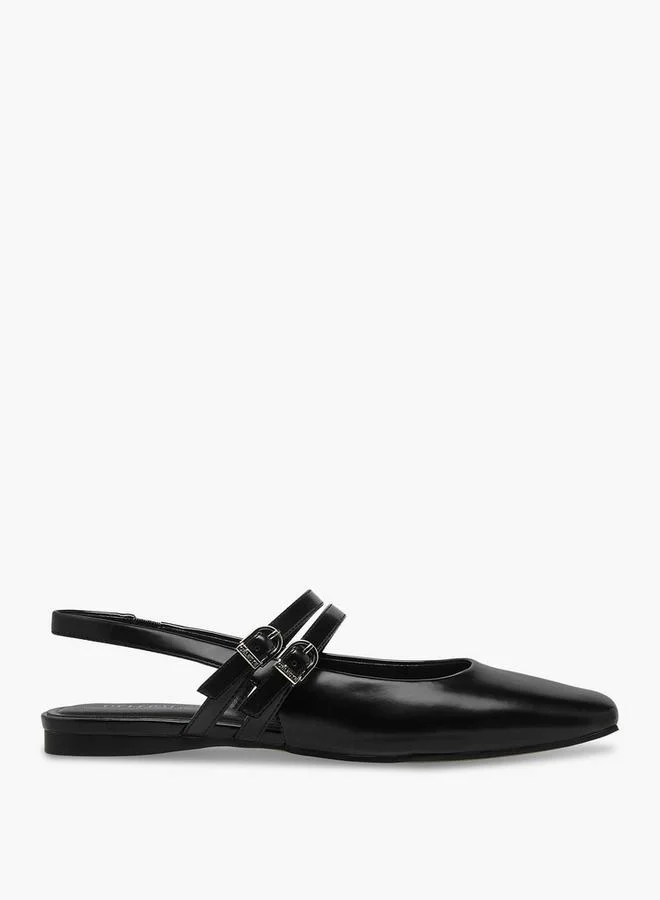Celeste BLACK Women Buckle Accent Strap Sandals for Women | Best Price UAE