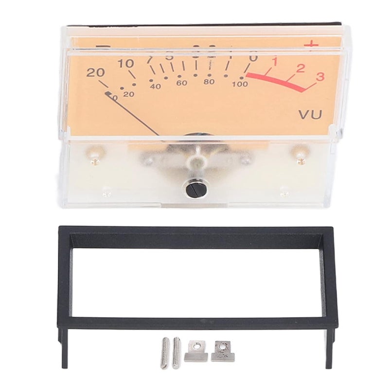 VU Meter High Accuracy 20mA Backlight Compact 7 5x5 7x4 8cm Durable For Studio Car Audio - Image 1