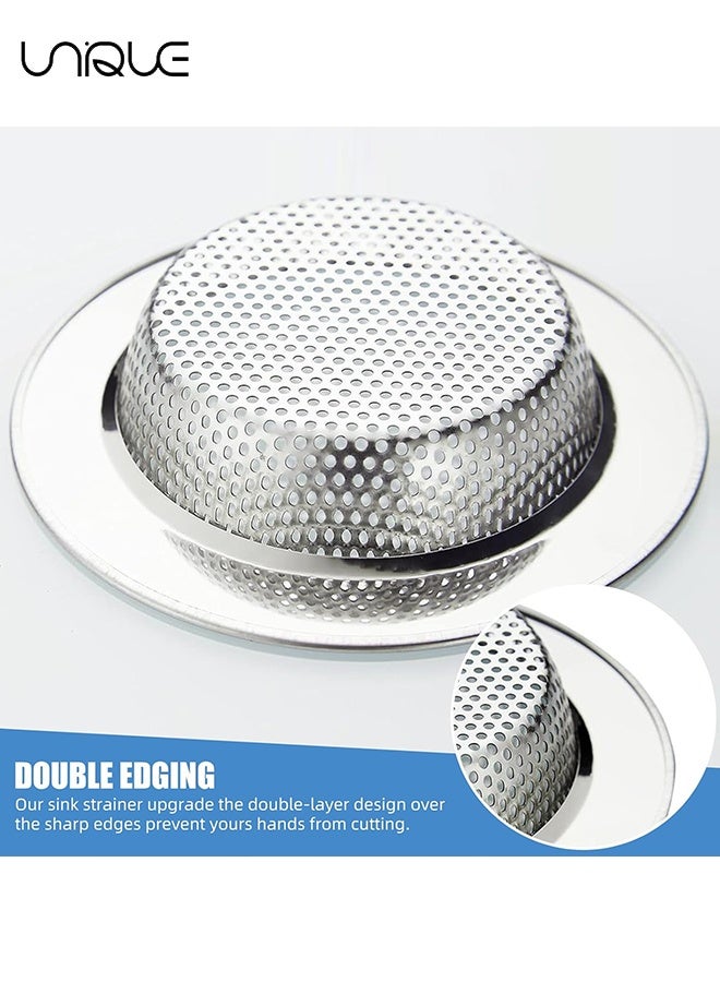 Unique 4 PCS Sink Strainer - Kitchen Sink Strainer Stainless Steel - Sink Strainer for Most Kitchen Sink Drain Basket - Kitchen Accessories - Image 5