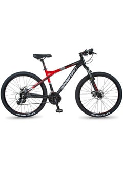 Spartan Ampezzo Men's Mountain bike| 27.5 inch wheel size |21 Speed Shimano gear| for Adult | Red  - Image 2