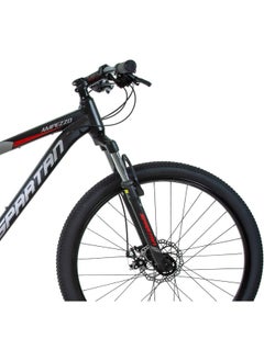 Spartan Ampezzo Men's Mountain bike| 27.5 inch wheel size |21 Speed Shimano gear| for Adult | Red  - Image 4