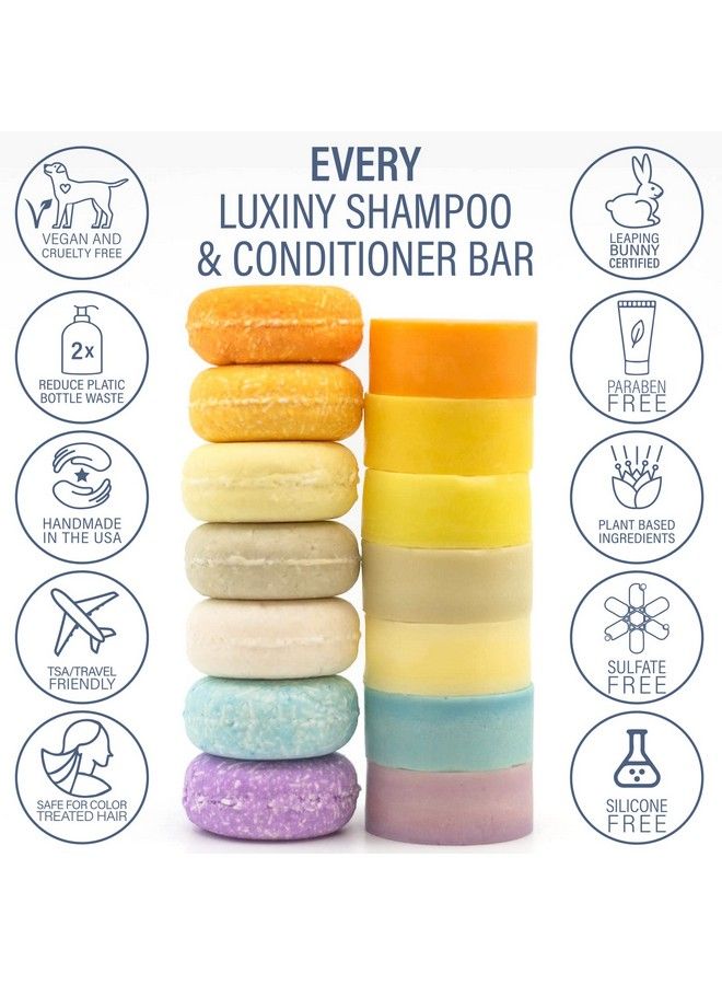 Luxiny Natural Conditioner Bars For Hair Made In Usa A Sulfate Free Conditioner Bar For Up To 70 Uses At Home Or As A Travel Conditioner Normal To Dry Hair 50G (Pina Colada) - Image 5