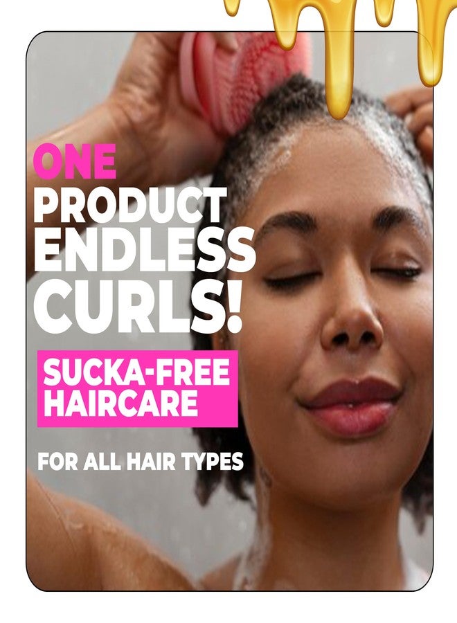 The Doux Curly Hair Shampoo with Honey, Aloe & Vitamins - Ultra-Moisturizing Cleanser for Natural Hair, Frizz Control & Scalp Care LADIES FIRST Shampoo for Curly Hair & Coils - Image 3