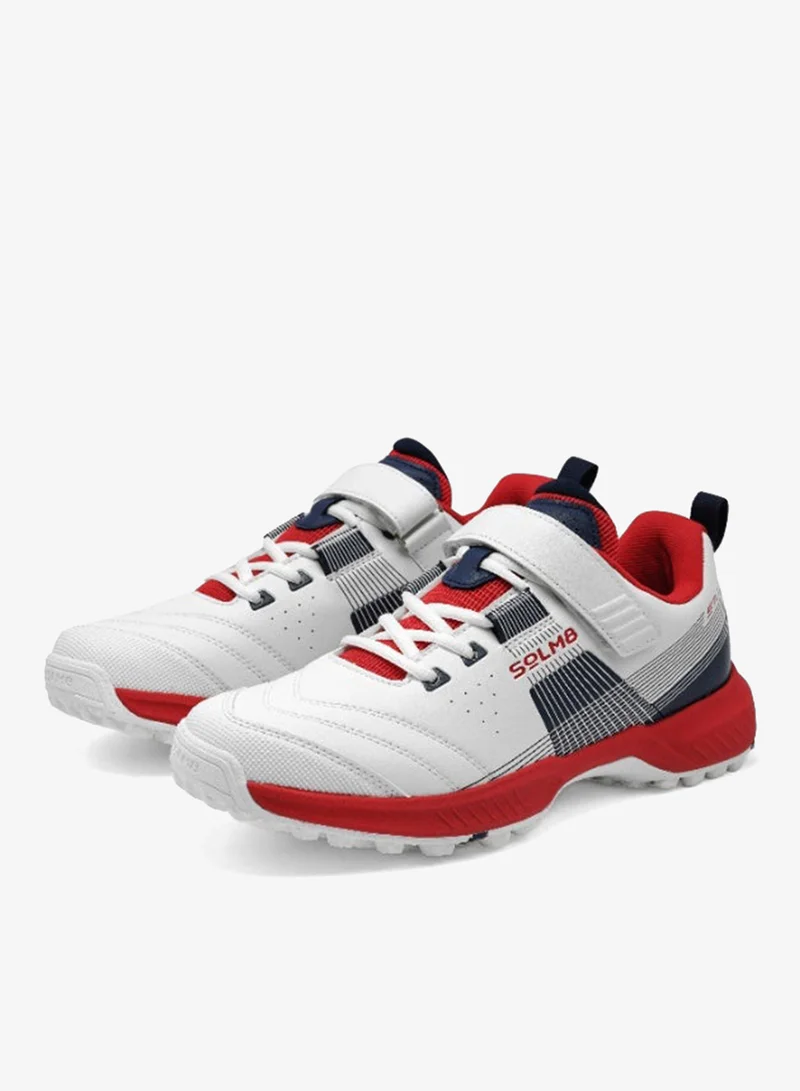 SOLM8 SOLM8 S70 Cricket Shoes with Gel Insole - Designed for Bowlers with Secure Velcro Strap & Well Padded upper and Advance Rubber Cleats