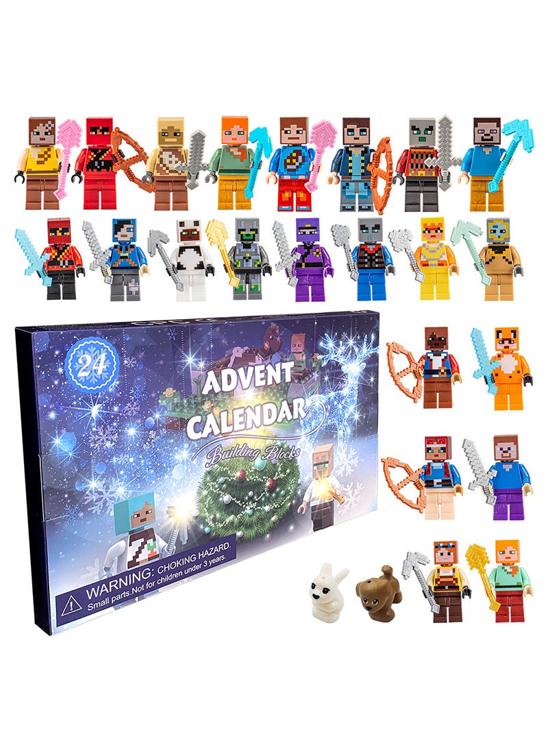 Generic - Marvel Avengers Advent Calendar Toy Figures New Robots-A - Image 1