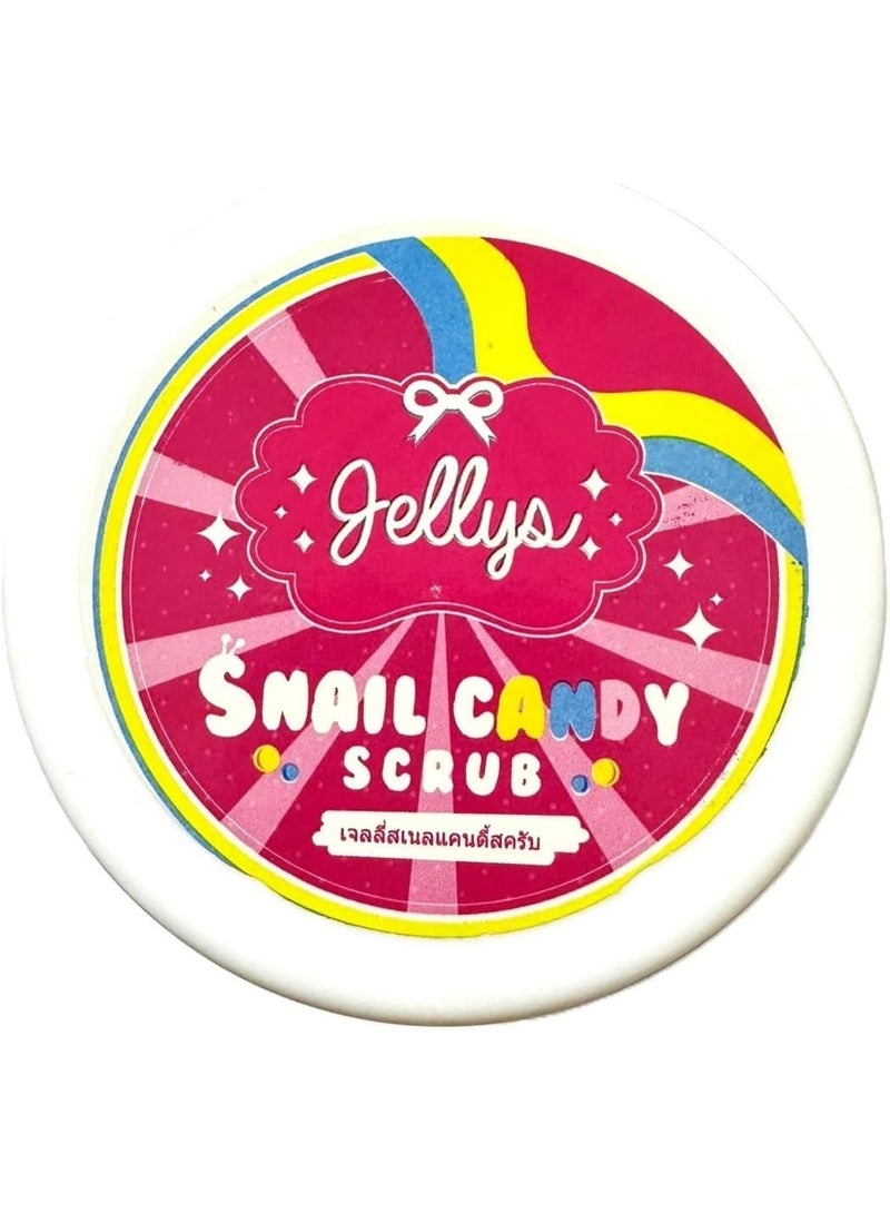 جيليز مقشر للجسم، مقشر حلوى الحلزون للجسم، 300 جرام - Image 4