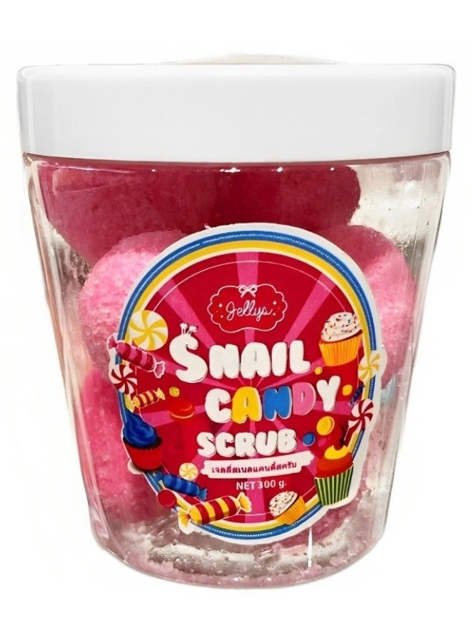 جيليز مقشر للجسم، مقشر حلوى الحلزون للجسم، 300 جرام - Image 2