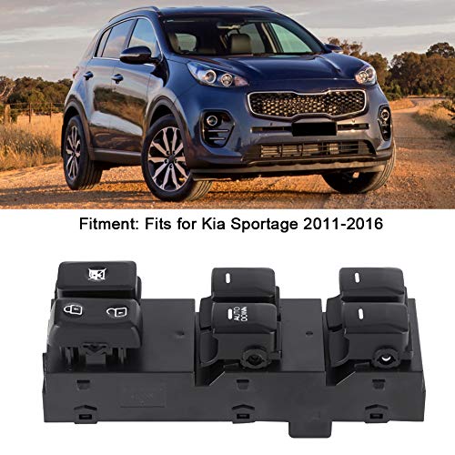 Fydun for Kia Sportage 2011 2012 2013 2014 2015 2016 Front Left Power Window Switch Button 16Pin Electric Switch 93570-3W000 - Image 2