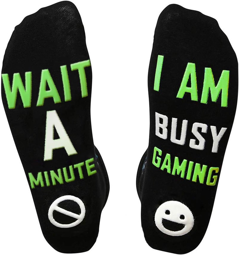 NDLBS Funny Christmas Gifts Novelty Gaming Socks Christmas Stocking Stuffers for Men Teens Boys Kids Him Adult Xmas Gifts - Image 1