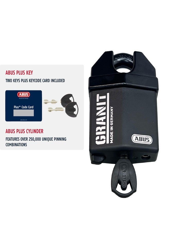 أباس قفل ABUS 37/60 KA من سبائك الجرانيت الفولاذية بمفتاح متشابه، الرمز 5544653 - Image 4