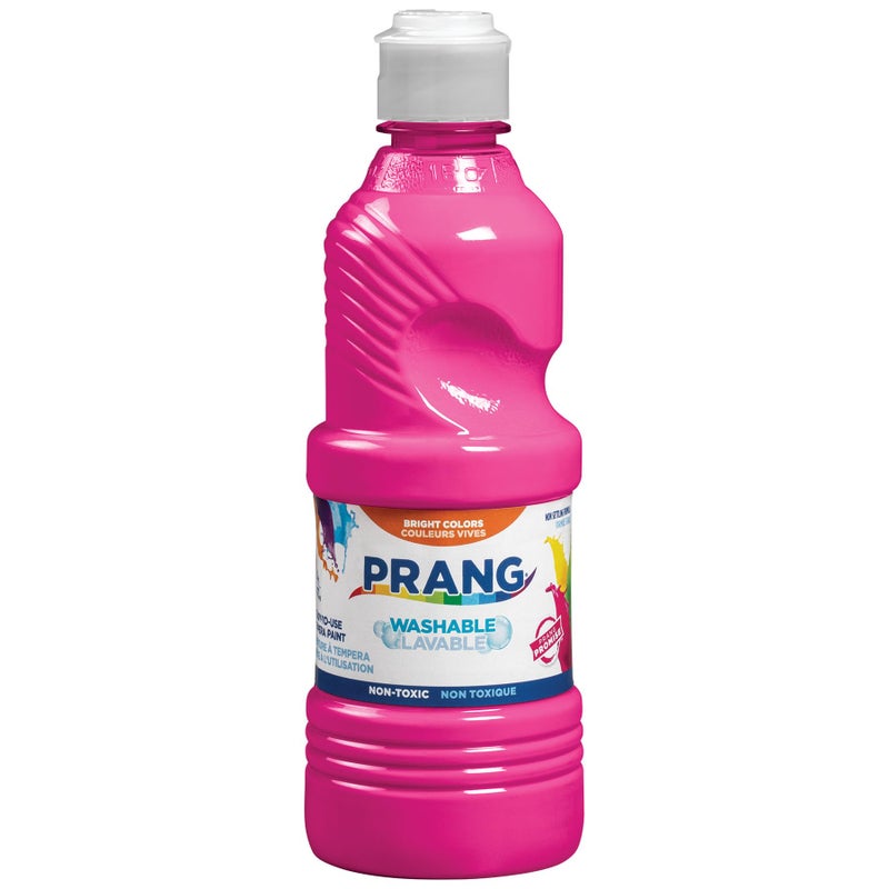 Prang Washable Tempera Paint Magenta 16 Oz 1 Count - Image 2