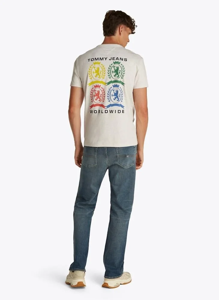 TOMMY JEANS Regular Fit 4Clr Crest T-Shirt