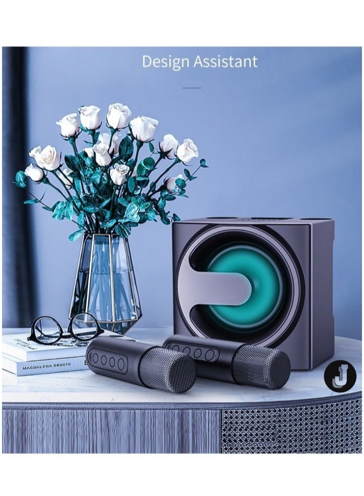 JAJEEK "Wireless Bluetooth Speaker with Dual Microphones – Portable Mini Audio System for Indoor & Outdoor Use (Model YS-207)" - Image 1