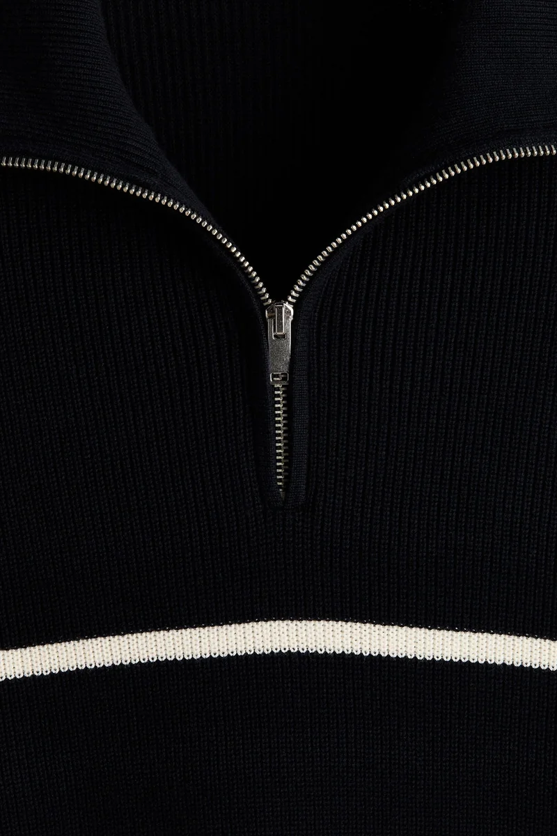 H&M Regular Fit Zip-top jumper