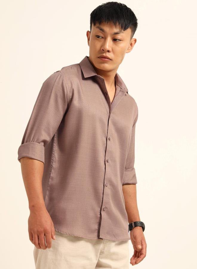 بوشيرت قميص كاجوال كلاسيك بأكمام طويلة - Image 3