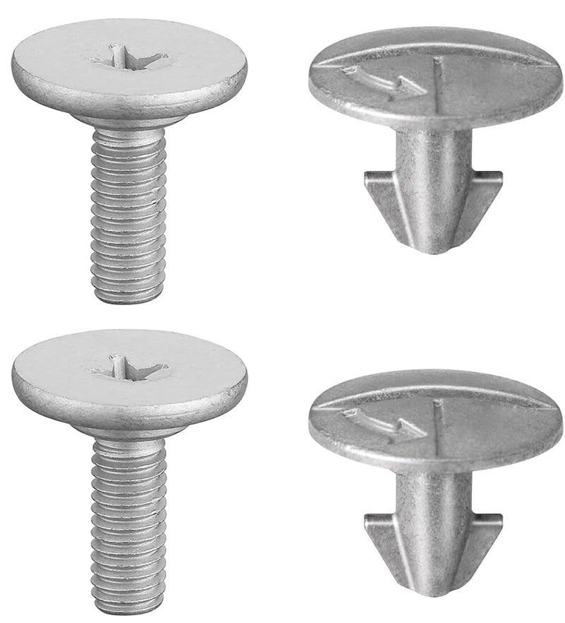Belleone Engine Lower Cover Pin Screws Compatible with Hon da Civic CRV Accord Bolt Radiator Access Cilps Fit for Civic 20172021 CRV 20172021 Accord 20142021 Replace 90674TY2A01 90105TBAA00