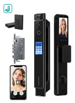 Lengenda Smart Door Lock With Dual Screens Dual Power Supply And Hd Dual Cameras – Precision Aluminum Build Jlink App  - Image 1