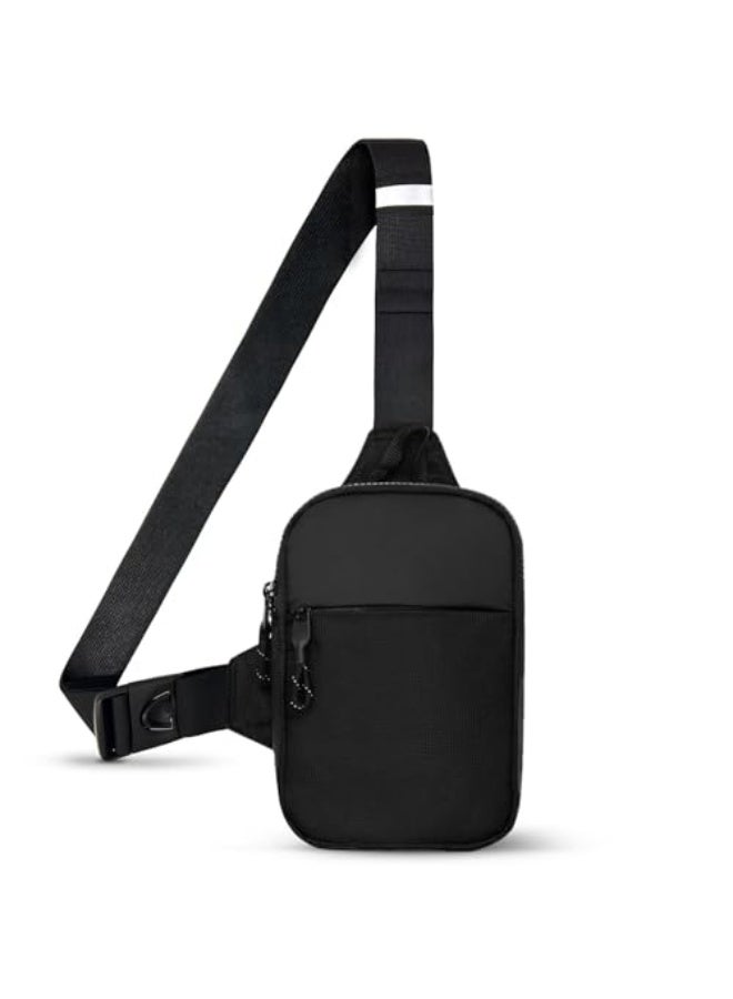 Mini Sling Bag for Men Women Small Crossbody Shoulder Backpack Fanny Packs Personal Pocket Bag Casual Phone Chest Bag