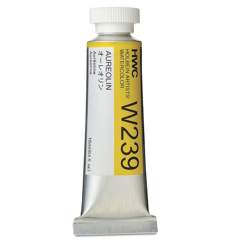 Holbein Artist's Watercolor 15ml Tube (Aureolin) W239