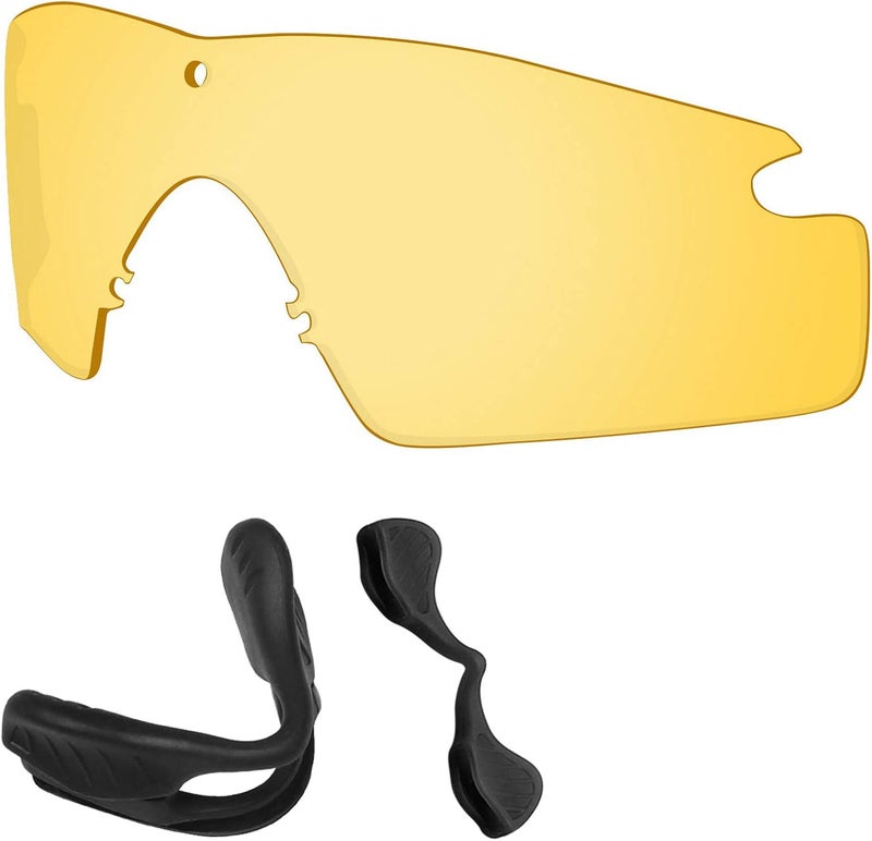Predrox Si M Frame 3.0 Lenses & Nose Pieces Replacement for Oakley Sunglass OO9146 Polarized - Image 1