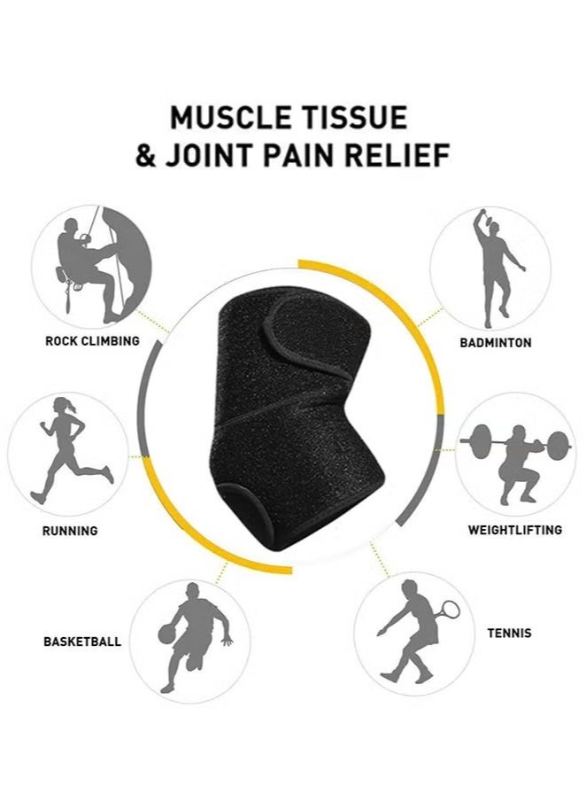 Generic Elbow Support, Elbow Brace, Adjustable Elbow Sleeve, Tennis Elbow Sleve, Arm Wrap Strap, Sleve for Elbow Sleeve for Gym  - Image 2