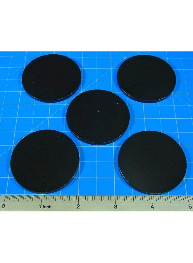 LITKO Model Display Base ; 2 Inch Circular ; 2 Inch Round ; 51Mm ; 5 Pack ; Rpg Large Figure Size - Image 3